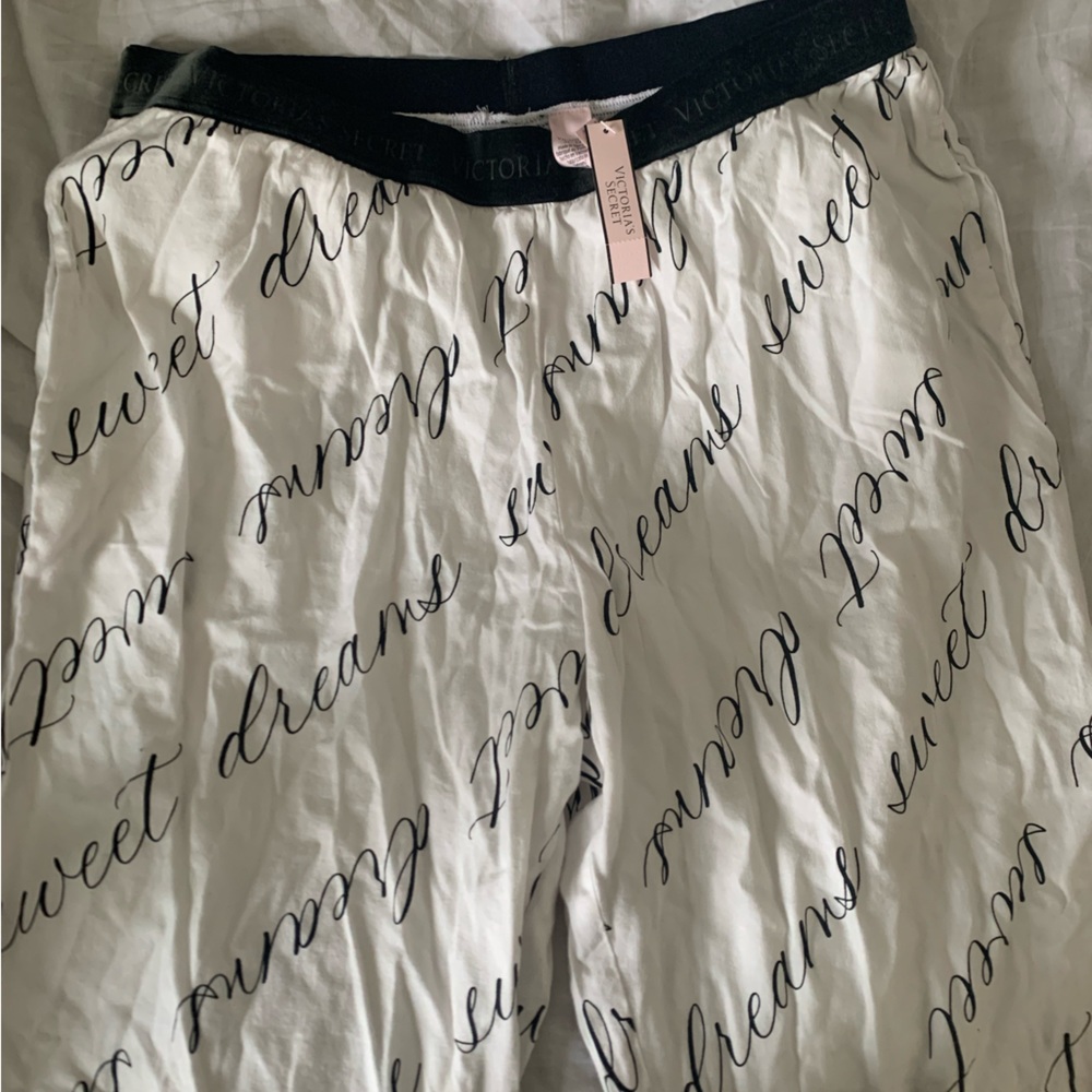 Velvet lined pajama pants ( never worn )